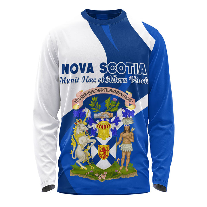 Nova Scotia Long Sleeve T-Shirt Crest Of Identity