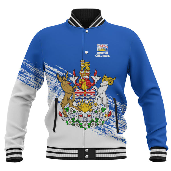 British Columbia Baseball Jacket Pride Of The Provinces