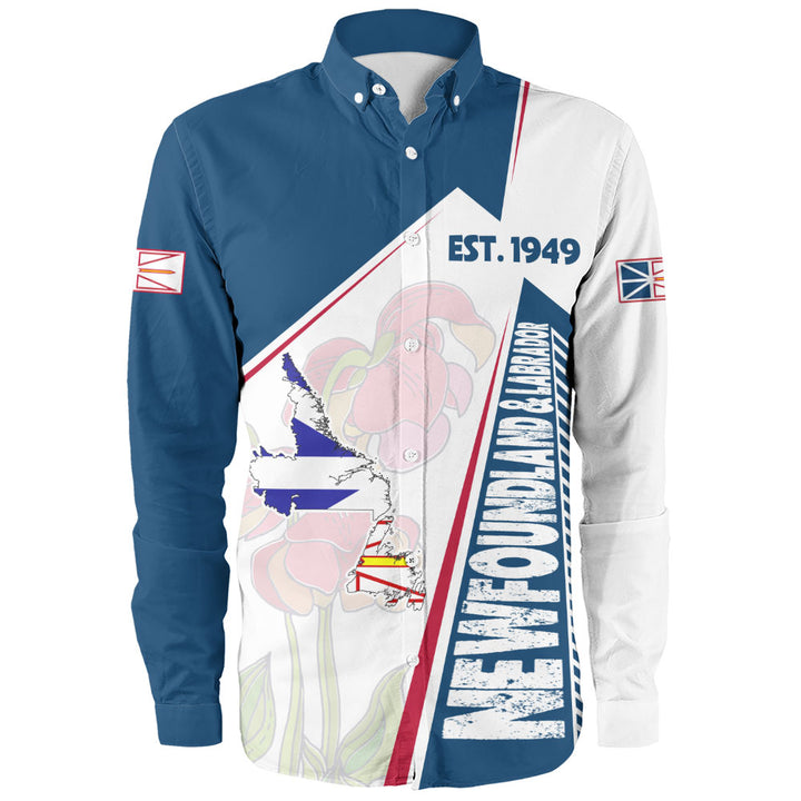 Newfoundland & Labrador Long Sleeve Shirt United Provinces & Territories