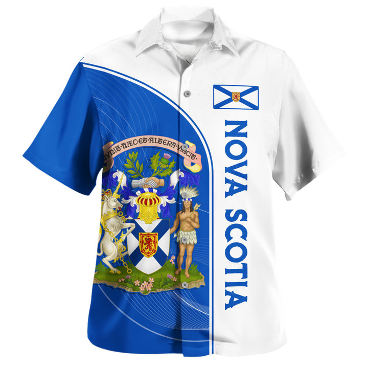 Nova Scotia Bowling Shirt Proud Provincial Heritage