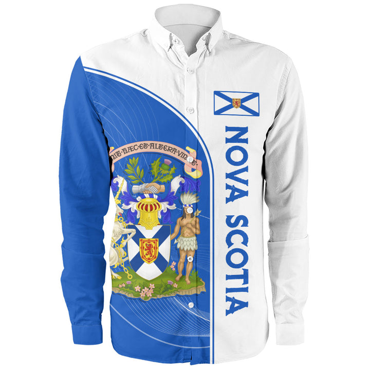 Nova Scotia Long Sleeve Shirt Proud Provincial Heritage