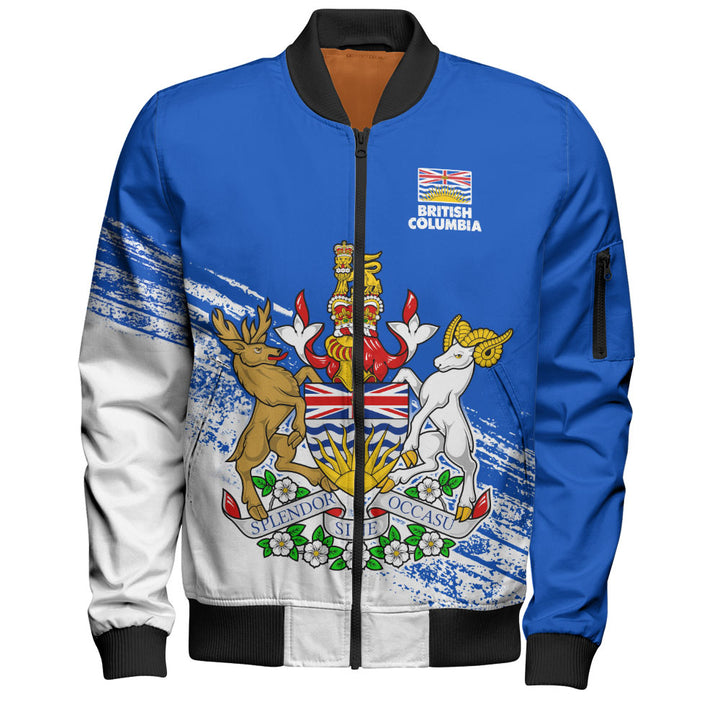 British Columbia Bomber Jacket Pride Of The Provinces