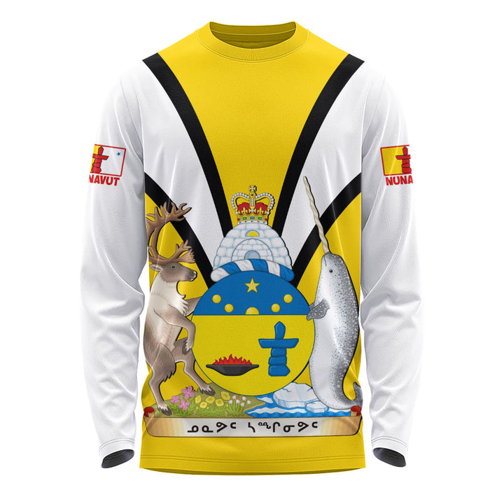 Nunavut Long Sleeve T-Shirt Proud Provinces Collection