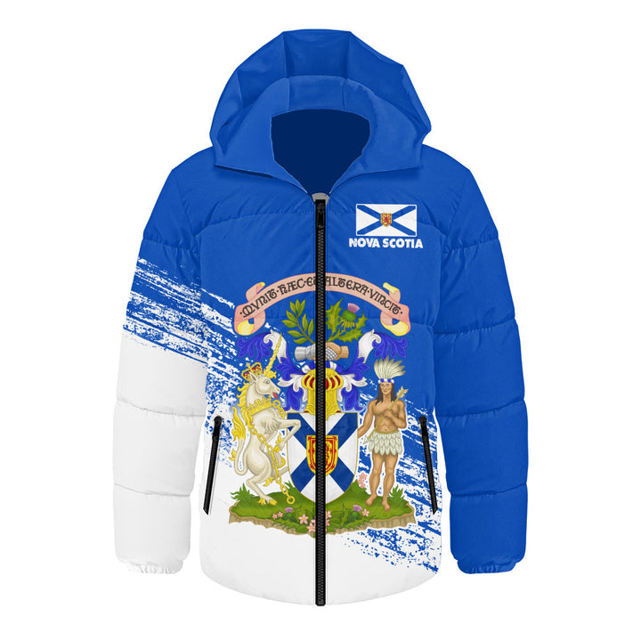 Nova Scotia Hooded Padded Jacket Pride Of The Provinces
