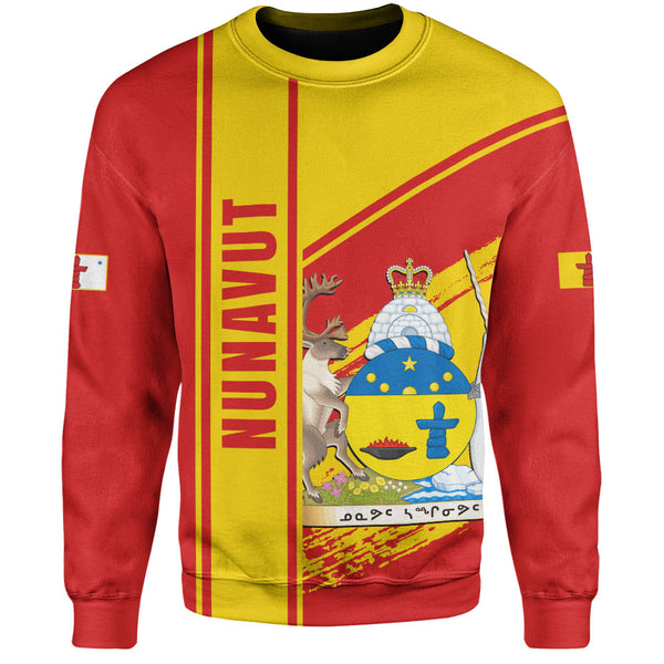 Nunavut Sweatshirt Heritage Strength Crest