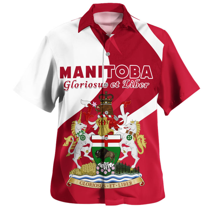 Manitoba Bowling Shirt Crest Of Identity