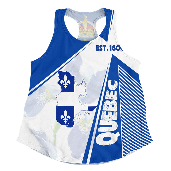 Quebec Women Tank United Provinces & Territories