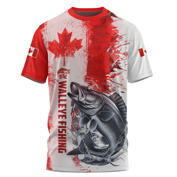 Canada T-Shirt Canada Maple Hook And Splash