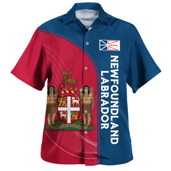 Newfoundland & Labrador Bowling Shirt Proud Provincial Heritage
