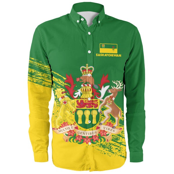 Saskatchewan Long Sleeve Shirt Pride Of The Provinces