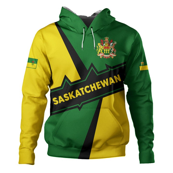 Saskatchewan Hoodie Loyal True North Provincial Style