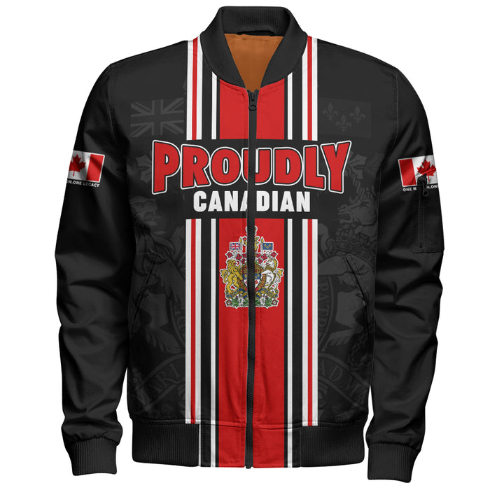 Canada Bomber Jacket Proud Heritage Crest Edition