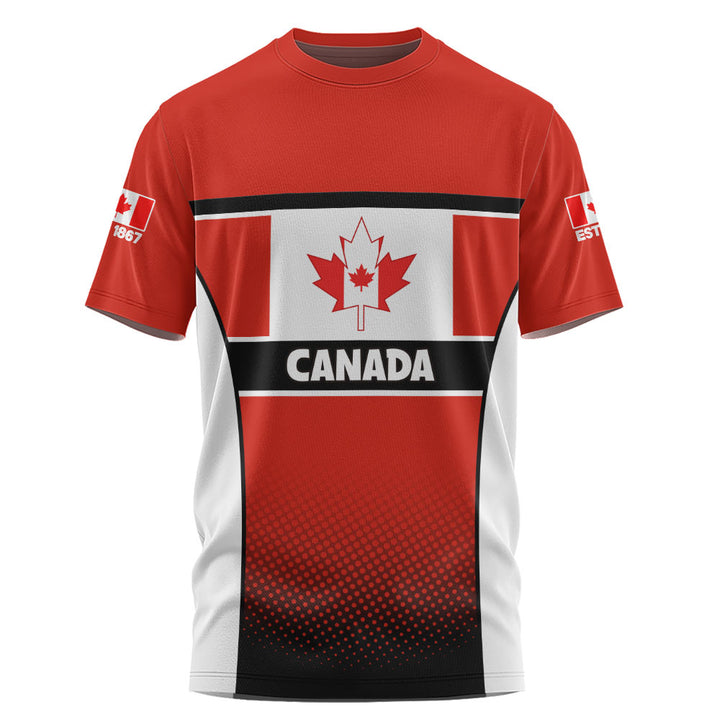 Canada T-Shirt Canadian Flag Heritage
