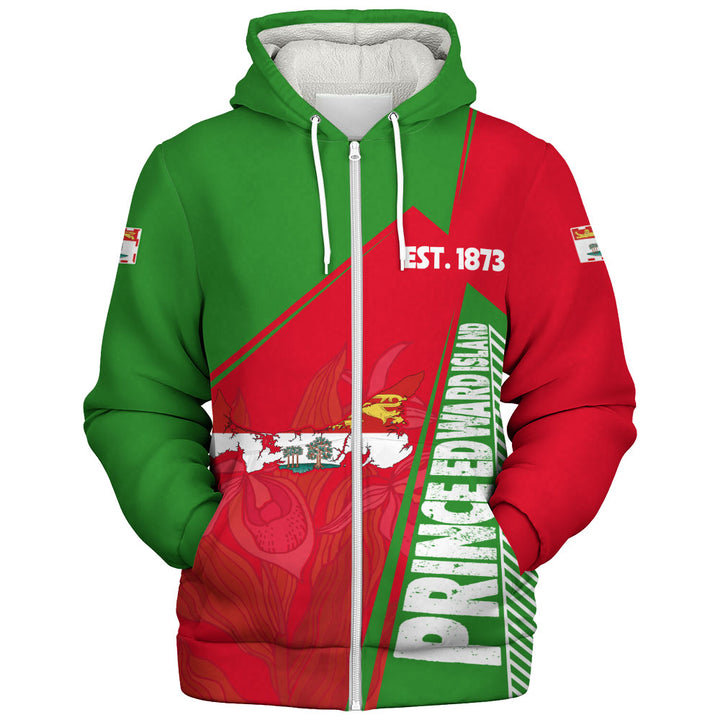 Prince Edward Island Sherpa Hoodie United Provinces & Territories