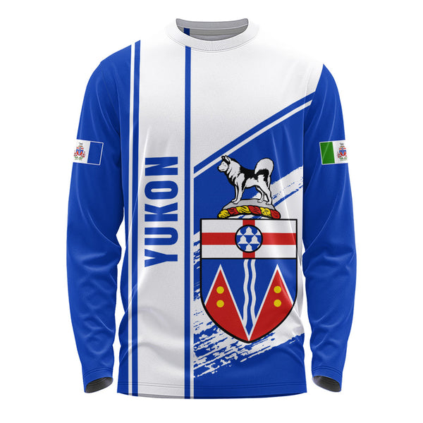 Yukon Long Sleeve T-Shirt Heritage Strength Crest