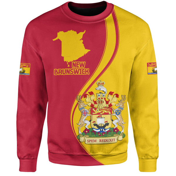 New Brunswick Sweatshirt Canada Territories Pride
