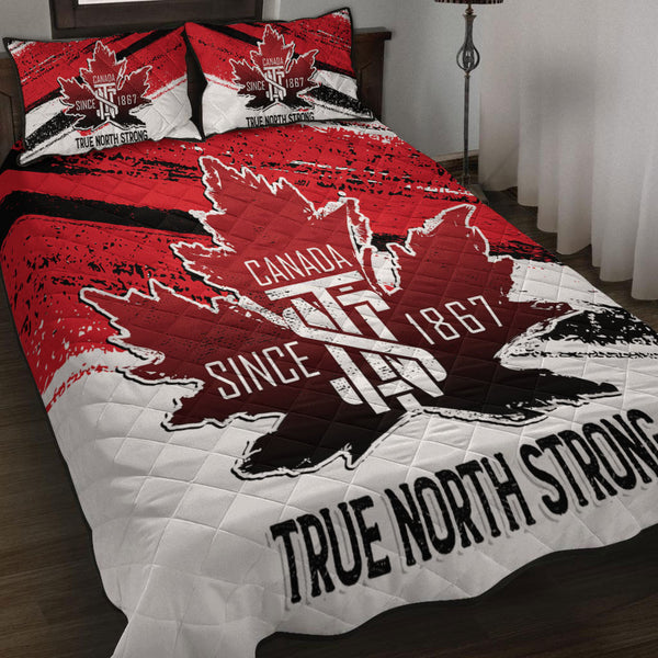 Canada Quilt Bed Set Since 1867 Strong & Free