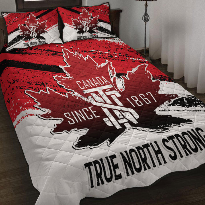 Canada Quilt Bed Set Since 1867 Strong & Free