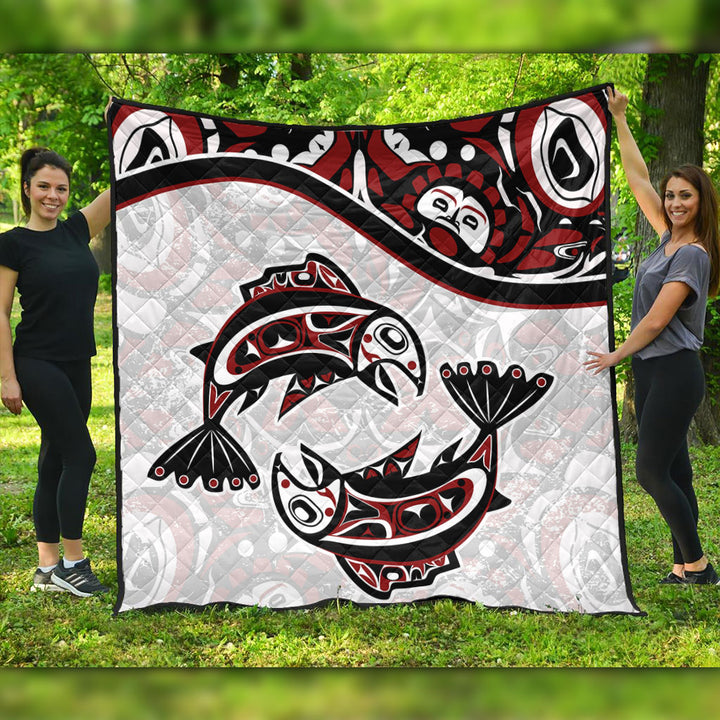 Canada Premium Quilt Haida Ocean Strength