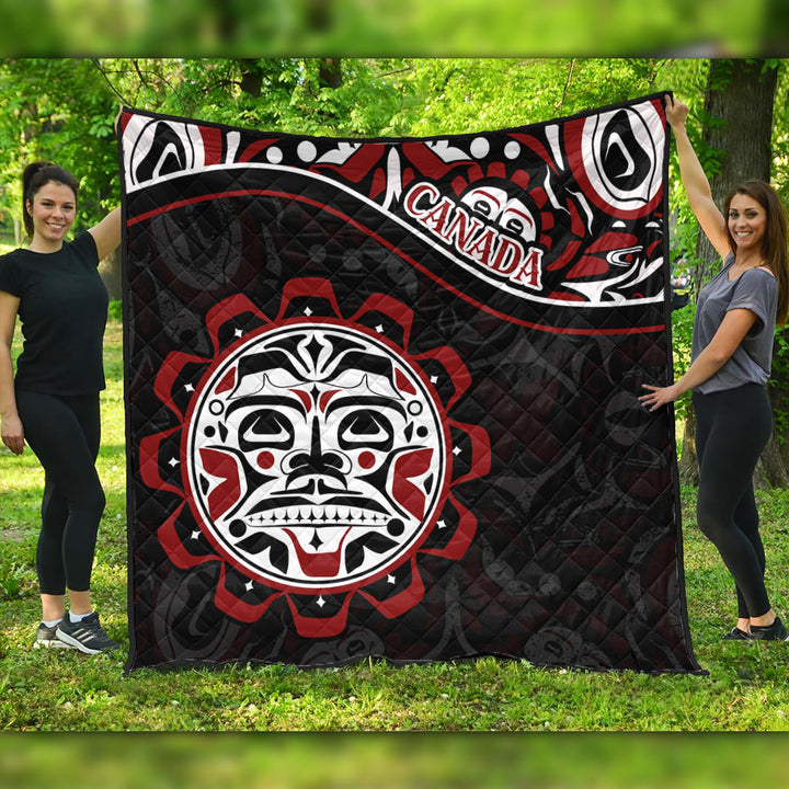 Canada Premium Quilt Haida Sun Spirit