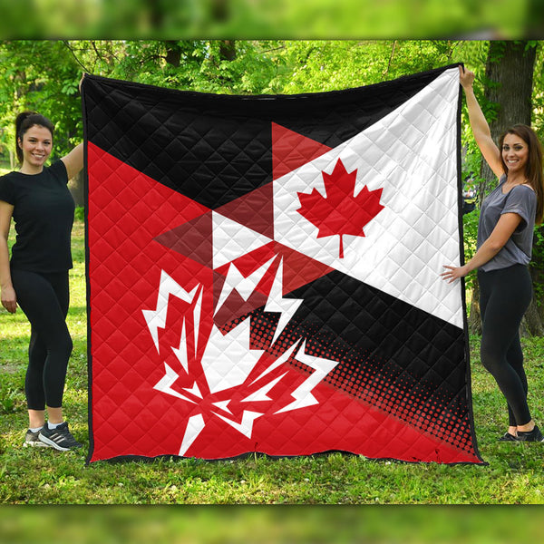 Canada Premium Quilt Canada Maple Streetwear Graphic Style