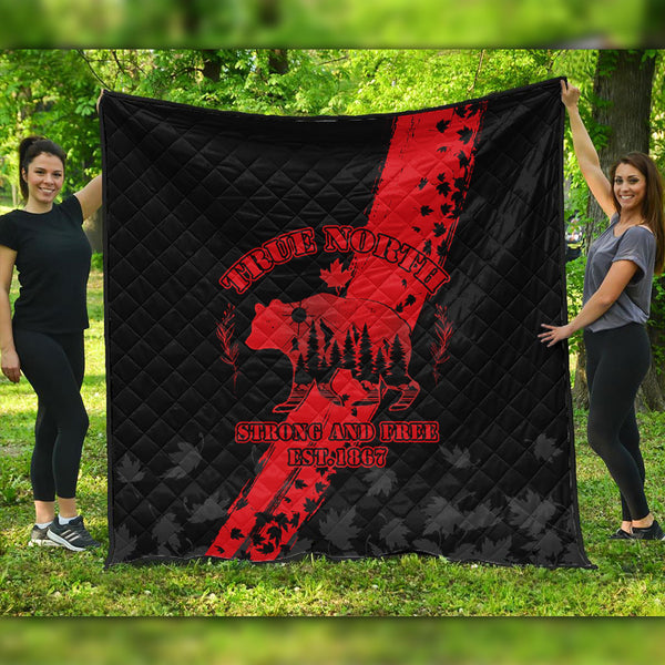 Canada Premium Quilt Canada 1867 Maple Heritage