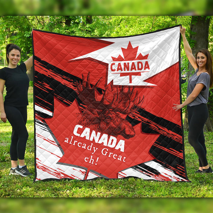 Canada Premium Quilt Canada Already Great, Eh!