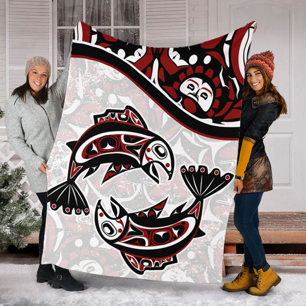 Canada Premium Blanket Haida Ocean Strength