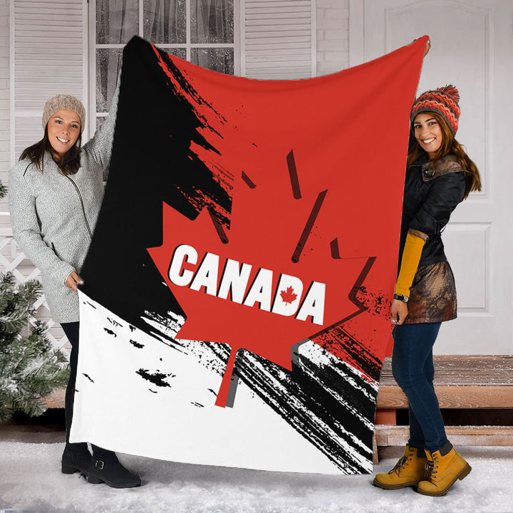 Canada Premium Blanket Canada Maple Crest Honor