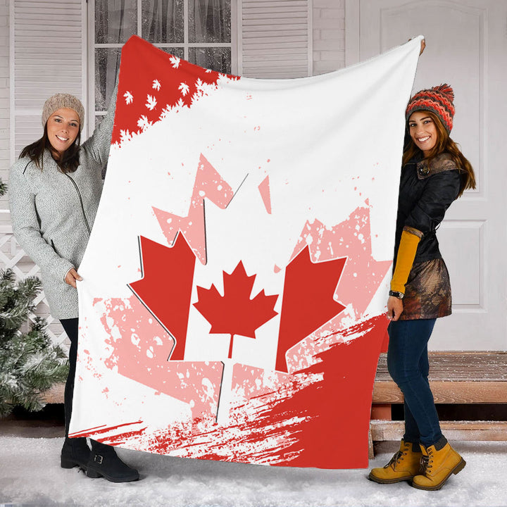 Canada Premium Blanket Maple Born Canada Made