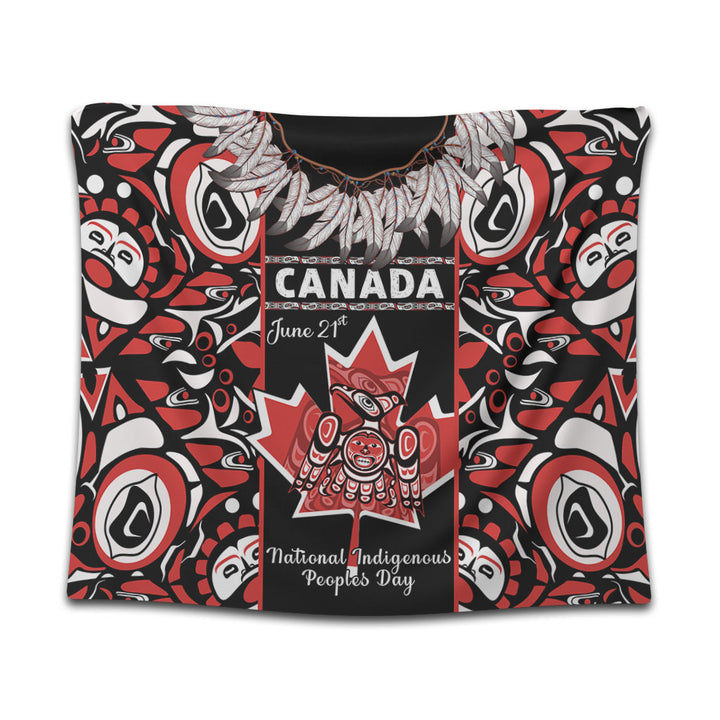 Canada Tapestry National Indigenous Peoples Day Canadian Indigenous Haida