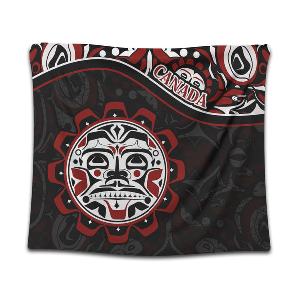 Canada Tapestry Haida Sun Spirit