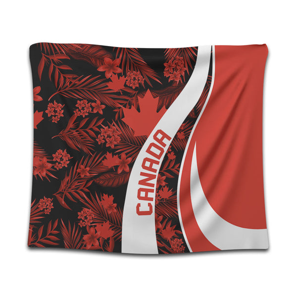 Canada Tapestry Canada Vintage Tropical Summer Style