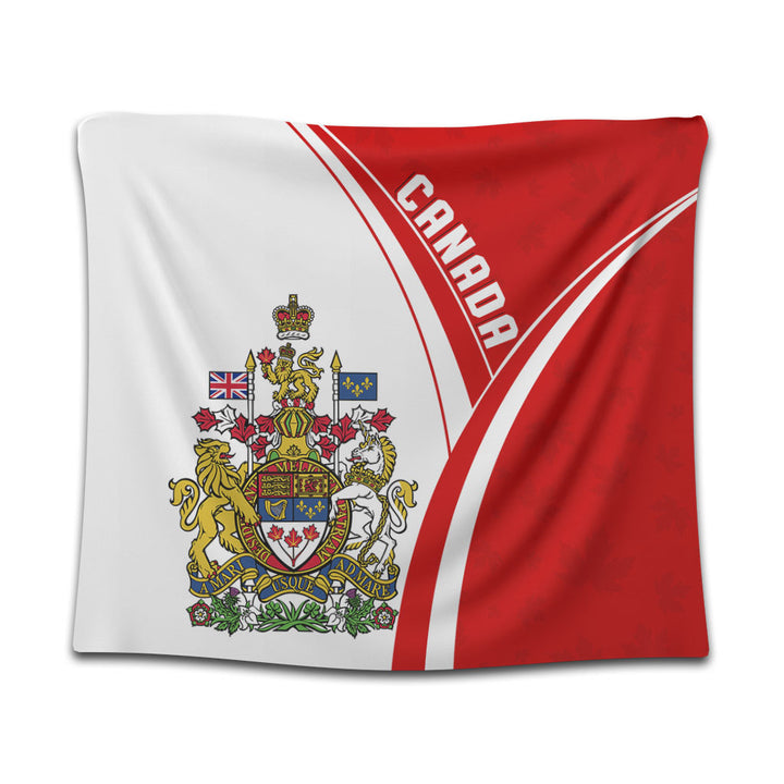 Canada Tapestry Canada Red Maple Leafs Pattern Spirit