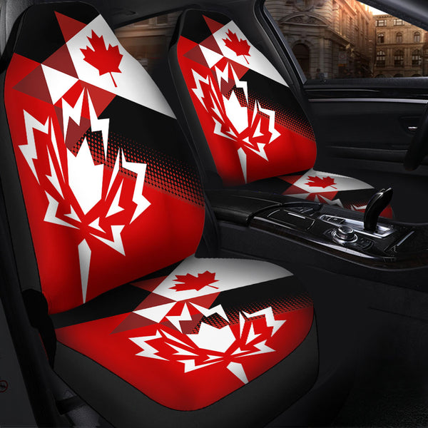 Canada Car Seat Covers Canada Maple Streetwear Graphic Style