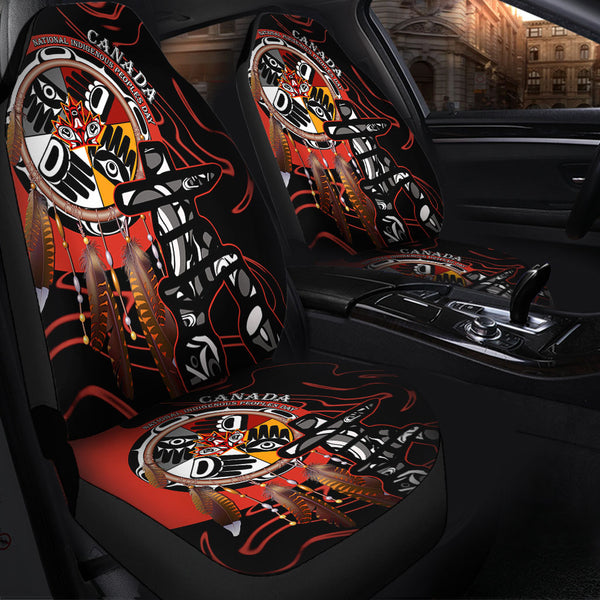 Canada Car Seat Covers Indigenous Peoples Day With Dreamcatche