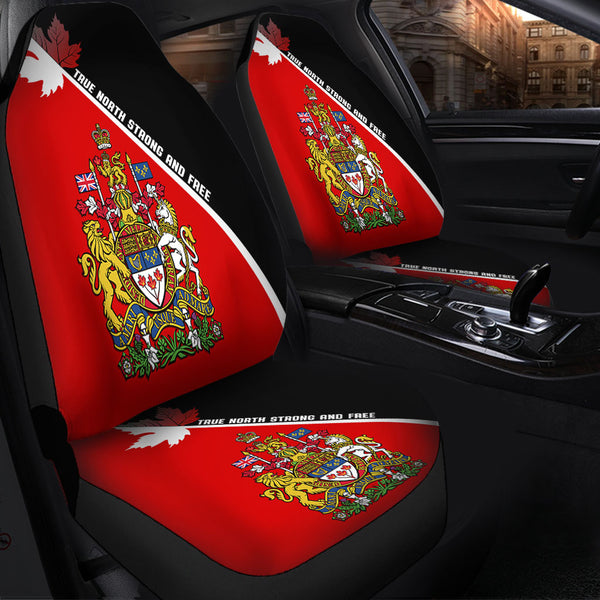 Canada Car Seat Covers Custom Proud Canadian Coat