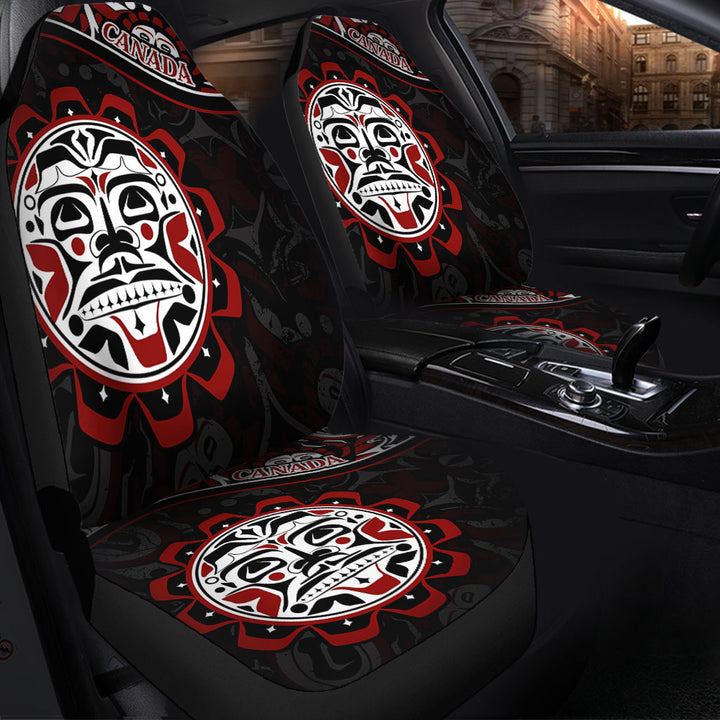 Canada Car Seat Covers Haida Sun Spirit