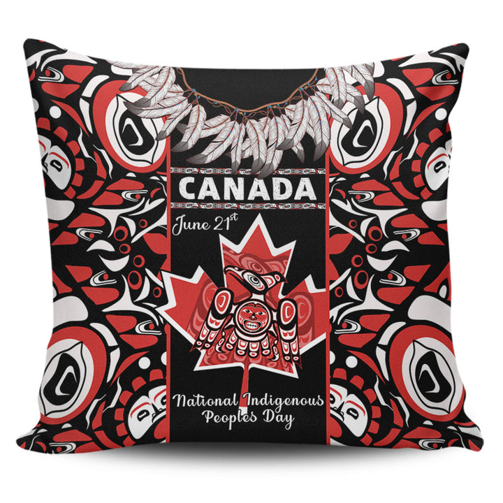 Canada Pillow Cases National Indigenous Peoples Day Canadian Indigenous Haida
