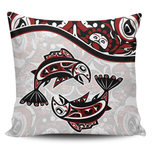 Canada Pillow Cases Haida Ocean Strength