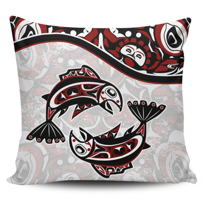Canada Pillow Cases Haida Ocean Strength