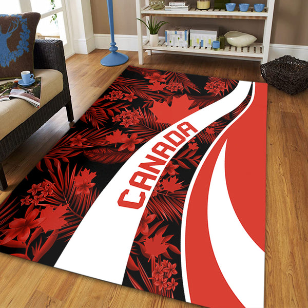 Canada Area Rug Canada Vintage Tropical Summer Style