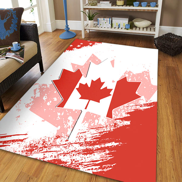 Canada Area Rug Maple Born Canada Made