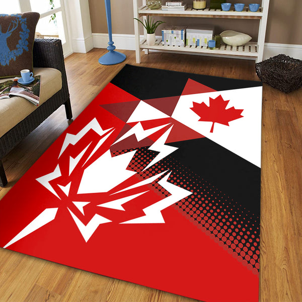 Canada Area Rug Canada Maple Streetwear Graphic Style