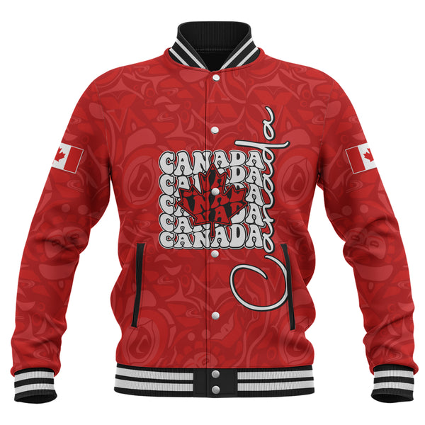 Canada Baseball Jacket Roots Of The North