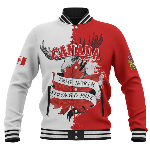 Canada Baseball Jacket Canada Wild Maple Strength