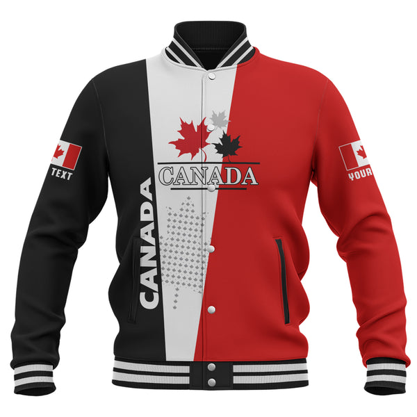 Canada Baseball Jacket Proud To Be Canadian