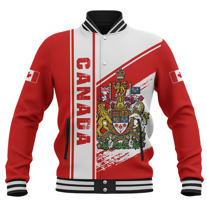 Canada Baseball Jacket Canada Heritage Crest