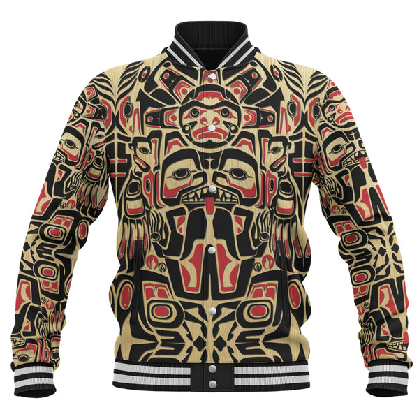 Canada Baseball Jacket Haida Echo Voice Of The Old North