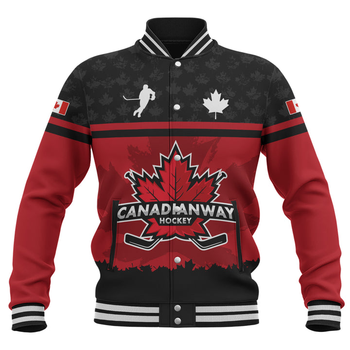 Canada Baseball Jacket True North Hockey Pride